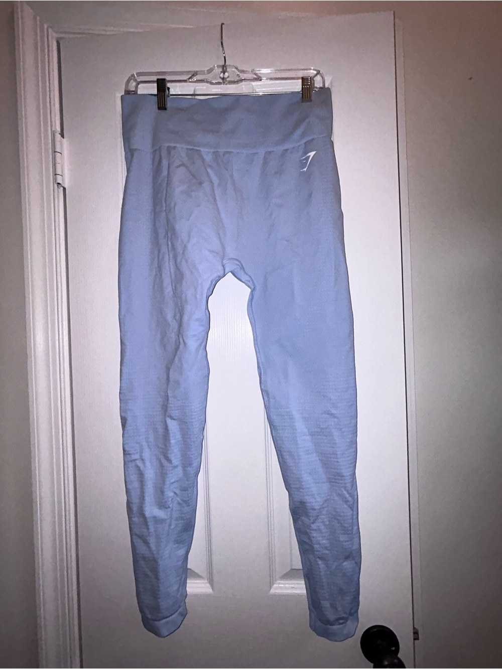 Gymshark Vital Seamless Leggings 2.0 NWT XL Light Blue Yoga Gym Athleisure